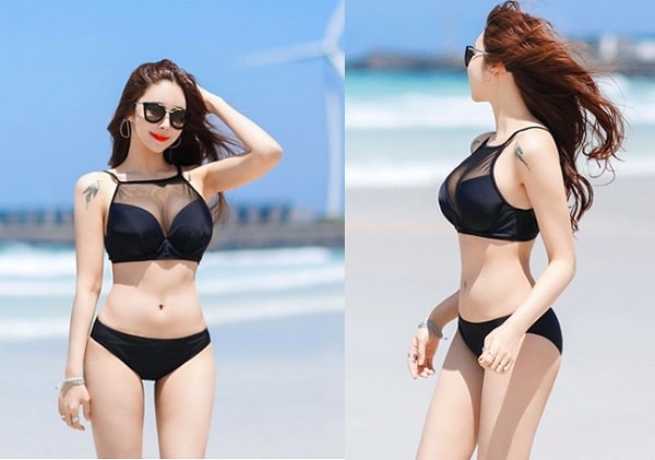 Gái xinh mặc bikini siêu nhỏ Hàn Quốc khiến dân mạng đứng ngồi không yên 